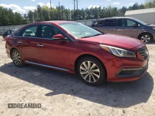 2015 Hyundai Sonata 2.4L Sport with VIN 5NPE34AF5FH050735, listed as a Copart auction lot 52588225 with 152,426 mi miles and Clean Title. Bid and sale history available at carsss.com. Image 4.