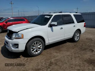 2016 Ford Expedition Limited z VIN 1FMJU2AT0GEF49235, wystawiony jako Copart lot #60904675 z przebiegiem 108 864 mil mil oraz Szkoda całkowita • Salvage title. Historia ofert i sprzedaży dostępna na DreamBid. Obrazek 1.