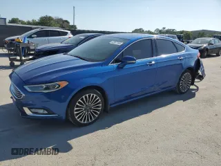 2017 Ford Fusion SE with VIN 3FA6P0H96HR270604, listed as a Copart auction lot 52937565 with 50,341 mi miles and Salvage Title. Bid and sale history available at carsss.com. Image 1.