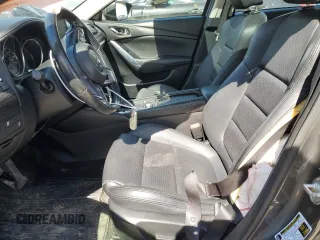 2017 Mazda 6 Touring with VIN JM1GL1V51H1111906, listed as a Copart auction lot 48467945 with 80,852 mi miles and Salvage Title. Bid and sale history available at carsss.com. Image 7.