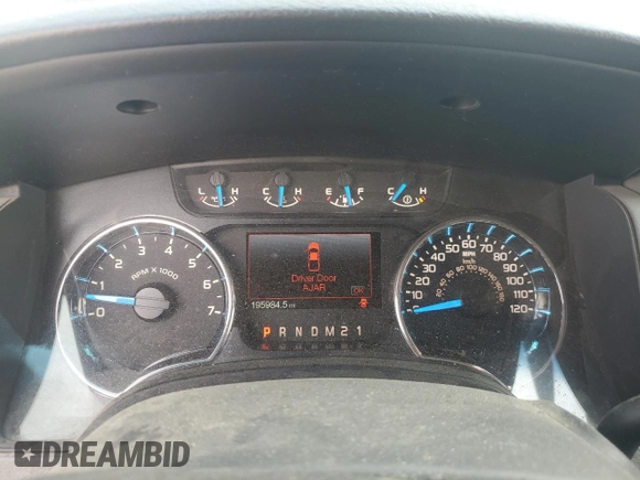 2014 Ford F-150 XL with VIN 1FTFW1EF1EFC72315, listed as a Copart auction lot 59571695 with 195,984 mi miles and Clean title. Bid and sale history available at DreamBid. Image 9.