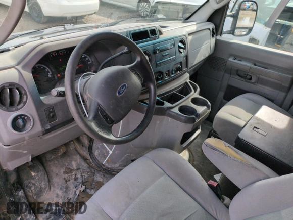 2012 Ford Econoline Cargo Super Duty Commercial with VIN 1FTSS3EL8CDB15093, listed as a Copart auction lot 46466605 with 263,217 mi miles and Salvage title. Bid and sale history available at DreamBid. Image 8.