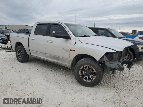 2016 Ram 1500 Big Horn with VIN 1C6RR6LM3GS304704, listed as a Copart auction lot 46607075 with 258,164 mi miles and Salvage Title. Bid and sale history available at carsss.com. Image 4.