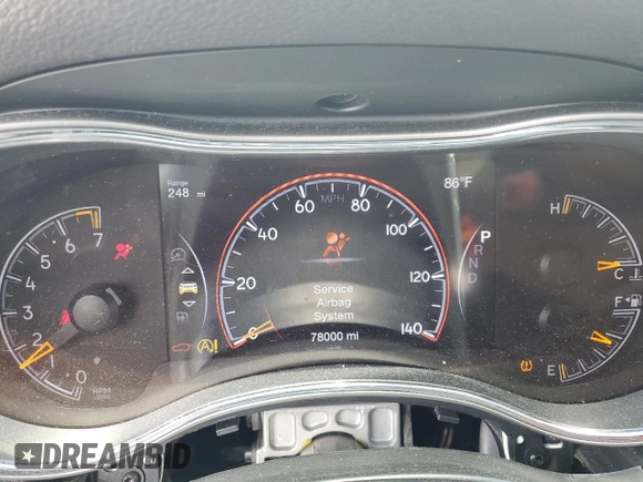 2020 Jeep Grand Cherokee Limited X z VIN 1C4RJEBG5LC348018, wystawiony jako Copart lot #56435625 z przebiegiem 78 000 mil mil oraz Szkoda całkowita • Salvage title. Historia ofert i sprzedaży dostępna na DreamBid. Obrazek 9.