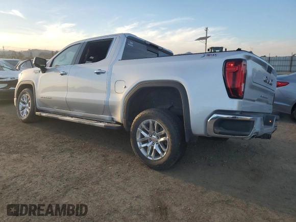 2021 GMC Sierra 1500 SLT z VIN 3GTU9DED6MG249205, wystawiony jako Copart lot #43583845 z przebiegiem 33 053 mil mil oraz Szkoda całkowita • Salvage title. Historia ofert i sprzedaży dostępna na DreamBid. Obrazek 2.