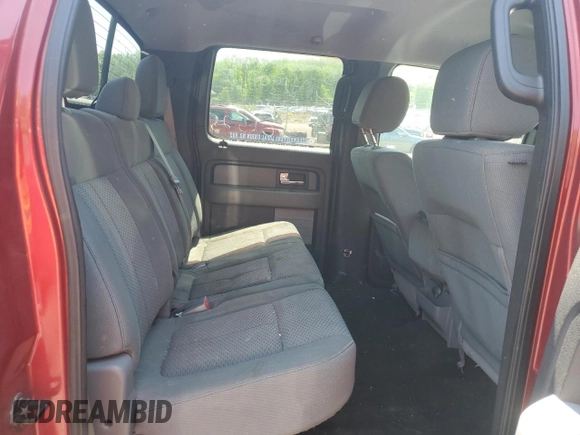 2013 Ford F-150 XL with VIN 1FTFW1EFXDFA97254, listed as a Copart auction lot 55405145 with 195,681 mi miles and Salvage Title. Bid and sale history available at carsss.com. Image 10.