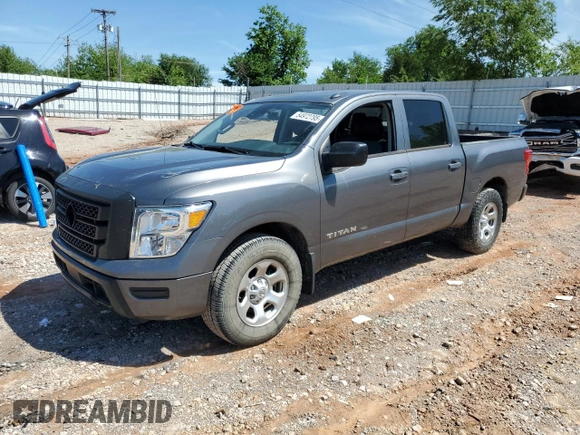 2021 Nissan Titan S с VIN 1N6AA1EE5MN517389, выставлен на аукционе Copart как лот 54972795 с пробегом 84 375 миль миль и Списание • Salvage title. История ставок и продаж доступна на DreamBid. Изображение 1.