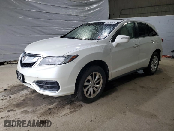 2017 Acura RDX Technology z VIN 5J8TB4H55HL035773, wystawiony jako Copart lot #55647575 z przebiegiem 110 552 mil mil oraz Szkoda całkowita • Salvage title. Historia ofert i sprzedaży dostępna na DreamBid. Obrazek 1.