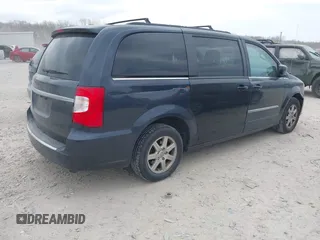 2013 Chrysler Town & Country Touring with VIN 2C4RC1BG4DR595154, listed as a IAAI auction lot 42077785 with 169,474 mi miles. Bid and sale history available at carsss.com. Image 4.