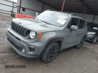 2020 Jeep Renegade Latitude with VIN ZACNJABB4LPM07063, listed as a IAAI auction lot 41398716 with 29,576 mi miles and . Bid and sale history available at DreamBid. Image 2.