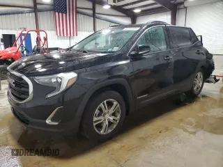 2018 GMC Terrain SLE z VIN 3GKALTEV2JL407778, wystawiony jako Copart lot #56583335 z przebiegiem 72 764 mil mil oraz Szkody całkowita. Historia ofert i sprzedaży dostępna na DreamBid. Obrazek 1.
