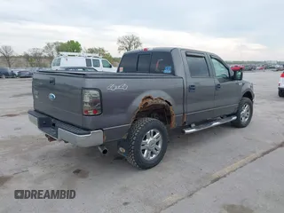 2008 Ford F-150 XLT with VIN 1FTPW14V08FB43631, listed as a IAAI auction lot 42182166 with 206,536 mi miles and . Bid and sale history available at DreamBid. Image 4.