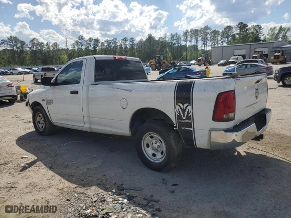 2019 Ram 1500 Classic Tradesman with VIN 3C6JR6DTXKG560700, listed as a Copart auction lot 52807595 with 195,166 mi miles and Clean Title. Bid and sale history available at carsss.com. Image 2.