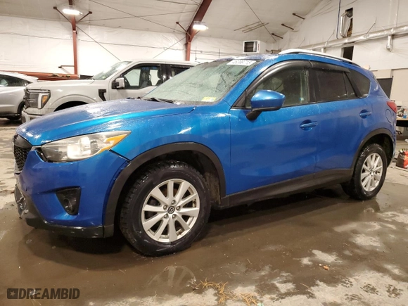 2013 Mazda CX-5 Touring with VIN JM3KE4CE5D0137635, listed as a Copart auction lot 46399715 with 99,626 mi miles and Salvage Title. Bid and sale history available at carsss.com. Image 1.