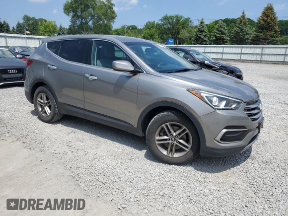 2017 Hyundai Santa Fe 2.4L with VIN 5NMZTDLB7HH010541, listed as a Copart auction lot 65151475 with 101,602 mi miles and Clean title. Bid and sale history available at DreamBid. Image 4.