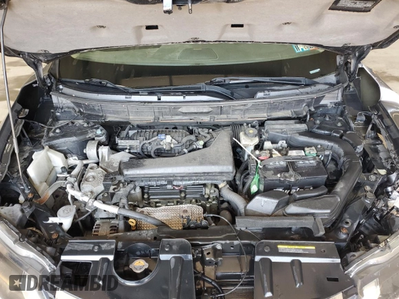 2017 Nissan Rogue SV with VIN 5N1AT2MV5HC740744, listed as a Copart auction lot 60553305 with 108,241 mi miles and Salvage title. Bid and sale history available at DreamBid. Image 12.