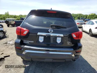 2019 Nissan Pathfinder S with VIN 5N1DR2MM3KC640734, listed as a Copart auction lot 60788125 with 60,768 mi miles and Salvage title. Bid and sale history available at DreamBid. Image 6.