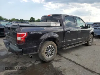 2019 Ford F-150 XL with VIN 1FTEW1EP4KFD32054, listed as a Copart auction lot 63622085 with 76,386 mi miles and Salvage title. Bid and sale history available at DreamBid. Image 3.