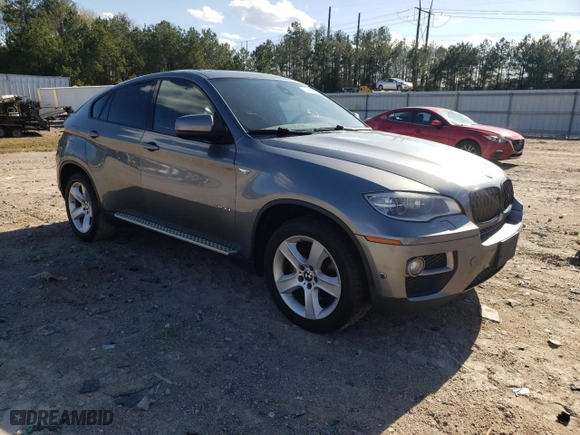 2014 BMW X6 xDrive35i with VIN 5UXFG2C50E0C44071, listed as a Copart auction lot 50676515 with 197,969 mi miles and Salvage Title. Bid and sale history available at carsss.com. Image 4.