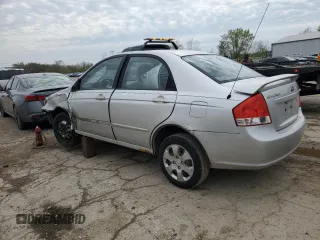 2009 Kia Spectra LX z VIN KNAFE221695650865, wystawiony jako Copart lot #53807125 z przebiegiem 187 459 mil mil oraz Szkody całkowita. Historia ofert i sprzedaży dostępna na DreamBid. Obrazek 2.