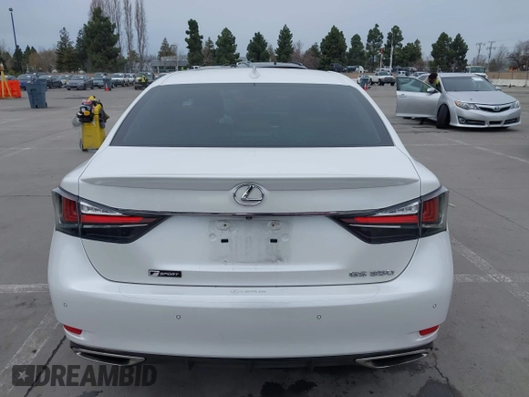 2016 Lexus GS 350 with VIN JTHBZ1BLXGA002689, listed as a IAAI auction lot 41555272 with 91,781 mi miles. Bid and sale history available at carsss.com. Image 16.