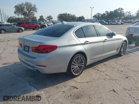 2020 BMW 5 Series 530i with VIN WBAJR3C04LWW82144, listed as a IAAI auction lot 41492399 with 37,676 mi miles and . Bid and sale history available at DreamBid. Image 4.