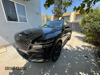 2024 Genesis GV80 Prestige Signature с VIN KMUHCESC9RU170651, выставлен на аукционе Copart как лот 65822115 с пробегом 7 849 миль миль и Чистый • Clean title. История ставок и продаж доступна на DreamBid. Изображение 2.