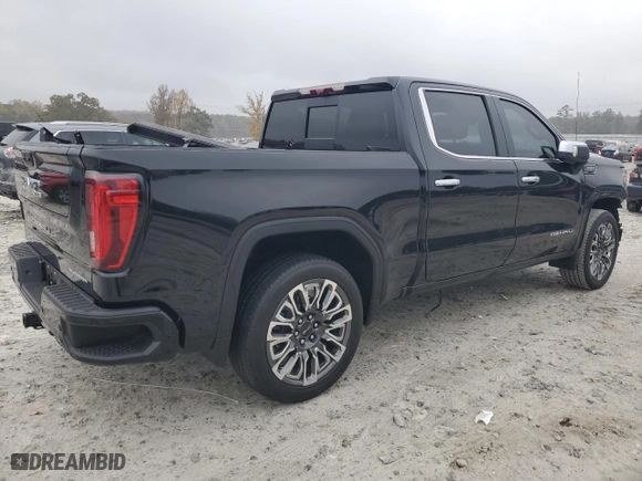 2023 GMC Sierra 1500 Denali Ultimate with VIN 1GTUUHEL1PZ119317, listed as a Copart auction lot 79717174 with 28,667 mi miles and Salvage Title. Bid and sale history available at carsss.com. Image 3.