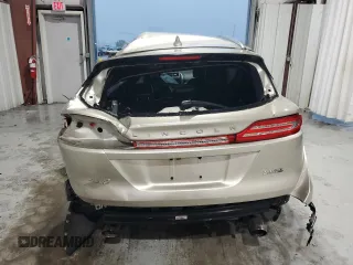 2015 Lincoln MKC with VIN 5LMTJ2AH0FUJ07246, listed as a Copart auction lot 51155005 with 0 mi miles and Salvage Title. Bid and sale history available at carsss.com. Image 6.