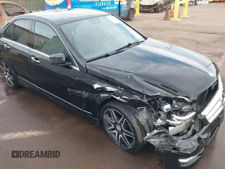 2013 Mercedes-Benz C with VIN WDDGF4HB2DF984626, listed as a IAAI auction lot 40576272 with 108,931 mi miles. Bid and sale history available at carsss.com. Image 6.
