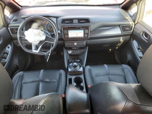 2018 Nissan LEAF SL with VIN 1N4AZ1CP4JC309016, listed as a Copart auction lot 88722875 with 59,146 mi miles and Salvage Title. Bid and sale history available at DreamBid. Image 8.