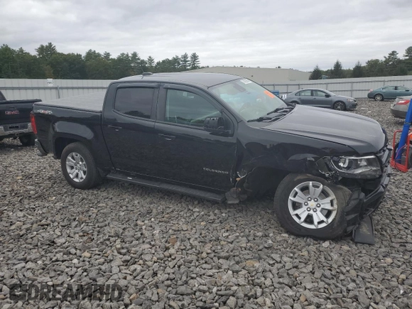 2021 Chevrolet Colorado 4WD LT with VIN 1GCGTCEN5M1102440, listed as a Copart auction lot 74025964 with Not provided miles and Salvage title. Bid and sale history available at DreamBid. Image 4.