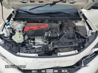 2023 Honda Civic Type R with VIN JHMFL5G46PX000608, listed as a Copart auction lot 50523515 with 19,218 mi miles and Salvage Title. Bid and sale history available at carsss.com. Image 12.