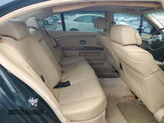 2003 BMW 7 Series 745Li z VIN WBAGN63473DR11860, wystawiony jako Copart lot #54340025 z przebiegiem Nie podano mil oraz Szkody całkowita. Historia ofert i sprzedaży dostępna na DreamBid. Obrazek 10.