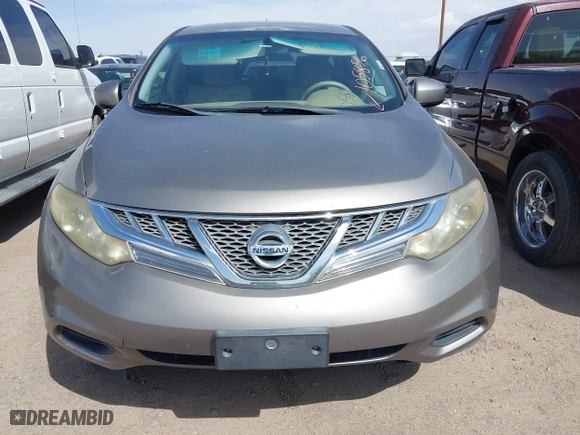 2012 Nissan Murano SL with VIN JN8AZ1MU8CW105856, listed as a IAAI auction lot 41929513 with 180,825 mi miles. Bid and sale history available at carsss.com. Image 6.