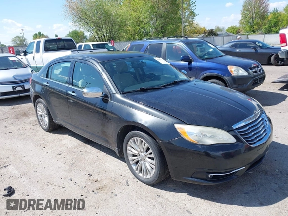 2011 Chrysler 200 Limited with VIN 1C3BC2FG5BN504473, listed as a IAAI auction lot 42149762 with 146,391 mi miles. Bid and sale history available at carsss.com. Image 1.