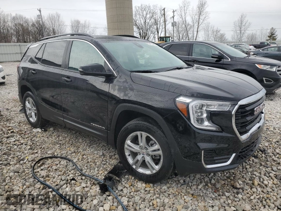 2023 GMC Terrain SLE с VIN 3GKALTEG1PL208683, выставлен на аукционе Copart как лот 52175945 с пробегом 23 738 миль миль и Чистый • Clean title. История ставок и продаж доступна на DreamBid. Изображение 4.