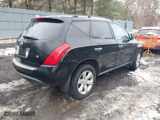 2007 Nissan Murano SL with VIN JN8AZ08T57W505424, listed as a IAAI auction lot 41560010 with 173,112 mi miles. Bid and sale history available at carsss.com. Image 4.