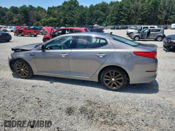 2014 Kia Optima SXL Turbo with VIN 5XXGR4A61EG337474, listed as a Copart auction lot 62962405 with 139,461 mi miles and Salvage title. Bid and sale history available at DreamBid. Image 2.