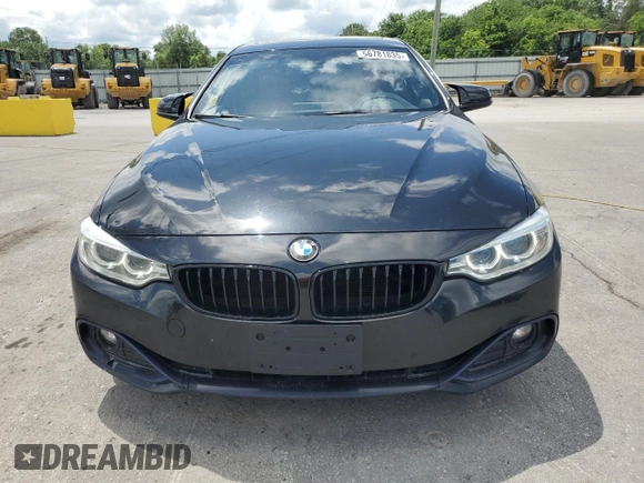 2017 BMW 4 Series 430i with VIN WBA4F7C5XHG437682, listed as a Copart auction lot 56781835 with 129,639 mi miles and Salvage title. Bid and sale history available at DreamBid. Image 5.