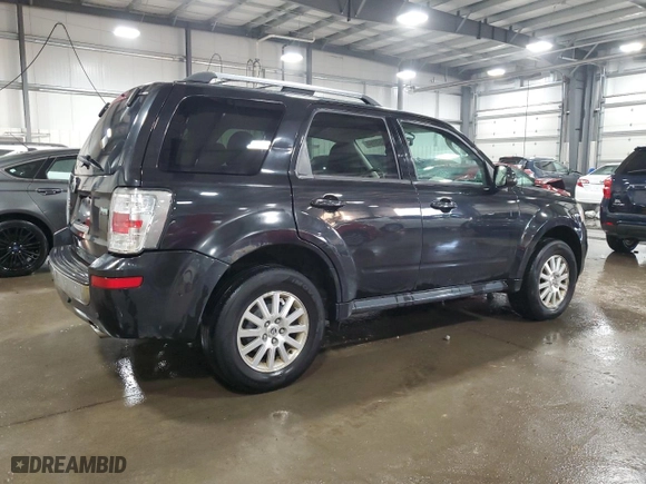 2011 Mercury Mariner Premier with VIN 4M2CN9HGXBKJ05862, listed as a Copart auction lot 80549164 with 188,221 mi miles and Salvage Title. Bid and sale history available at carsss.com. Image 3.