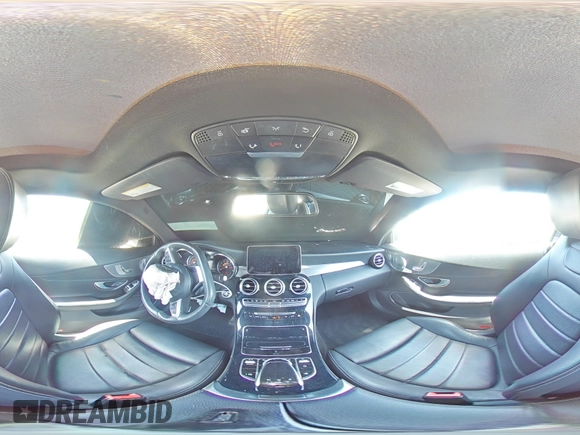 2018 Mercedes-Benz C 300 with VIN WDDWJ4JB1JF739946, listed as a Copart auction lot 60337685 with 49,017 mi miles and Salvage title. Bid and sale history available at DreamBid. Image 14.
