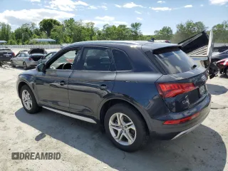 2018 Audi Q5 Premium with VIN WA1ANAFY3J2044356, listed as a Copart auction lot 57860505 with 100,341 mi miles and Salvage title. Bid and sale history available at DreamBid. Image 2.
