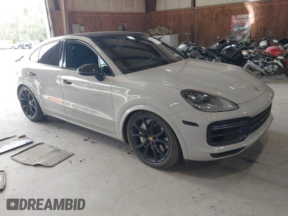 2021 Porsche Cayenne Turbo with VIN WP1BF2AY2MDA51228, listed as a IAAI auction lot 42757492 with 33,660 mi miles and . Bid and sale history available at DreamBid. Image 1.