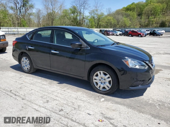 2017 Nissan Sentra S with VIN 3N1AB7AP8HY379708, listed as a Copart auction lot 54723015 with 160,371 mi miles and Clean Title. Bid and sale history available at carsss.com. Image 4.