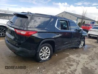2019 Chevrolet Traverse LT Cloth with VIN 1GNEVGKW8KJ250317, listed as a Copart auction lot 49527954 with 135,231 mi miles and Non Repairable. Bid and sale history available at carsss.com. Image 3.