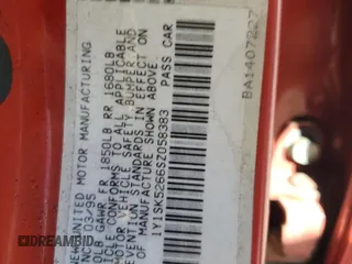 1995 Geo Prizm z VIN 1Y1SK5266SZ058383, wystawiony jako Copart lot #86238674 z przebiegiem 86 707 mil mil oraz Szkody całkowita. Historia ofert i sprzedaży dostępna na DreamBid. Obrazek 12.