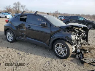 2021 Toyota C-HR LE with VIN NMTKHMBX0MR128386, listed as a Copart auction lot 48356755 with 83,425 mi miles and Salvage Title. Bid and sale history available at carsss.com. Image 4.