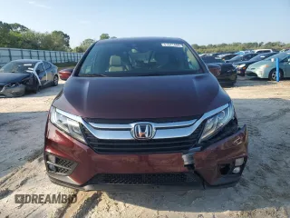 2018 Honda Odyssey EX-L with VIN 5FNRL6H72JB074980, listed as a Copart auction lot 51041465 with 96,240 mi miles and Salvage Title. Bid and sale history available at DreamBid. Image 5.