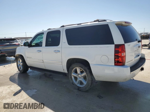 2011 Chevrolet Suburban LTZ with VIN 1GNSKKE33BR397551, listed as a Copart auction lot 48758825 with 266,068 mi miles and Salvage Title. Bid and sale history available at carsss.com. Image 2.
